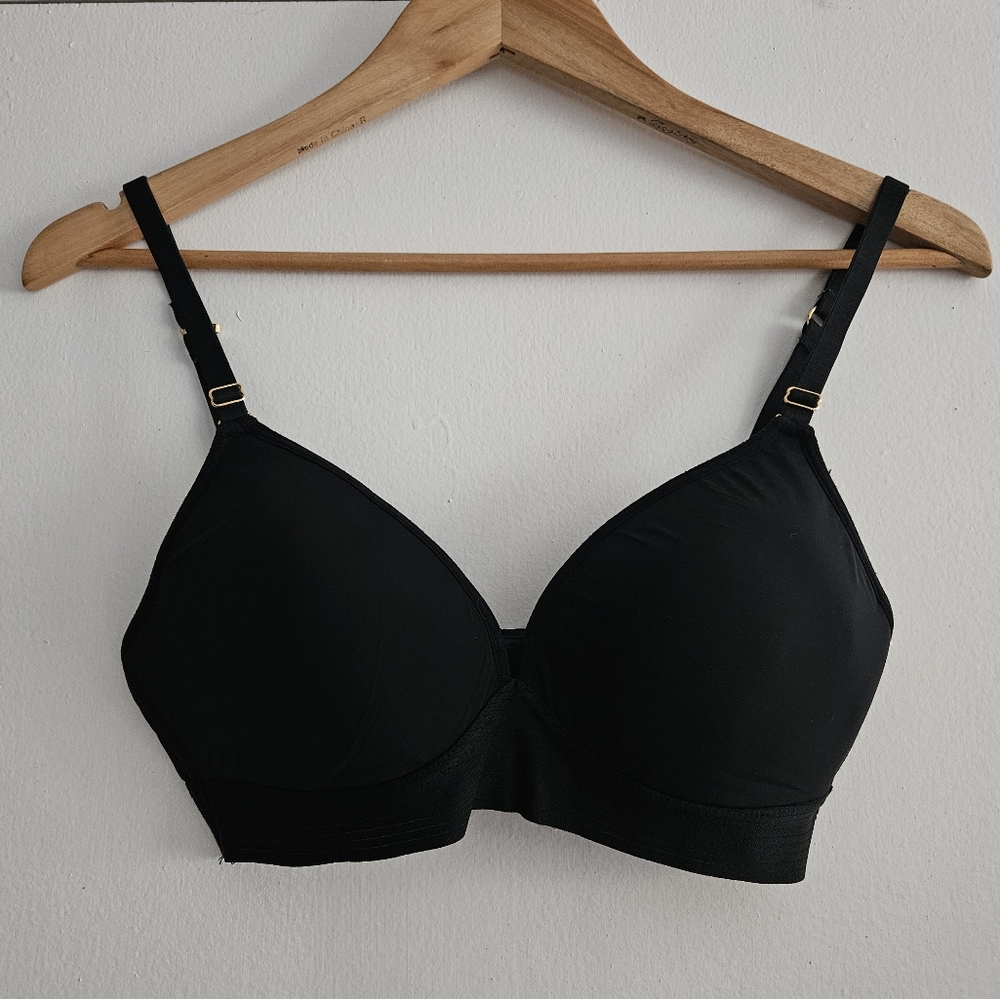 Lively Women's Black Adjustable Padded Bra Size 34C
